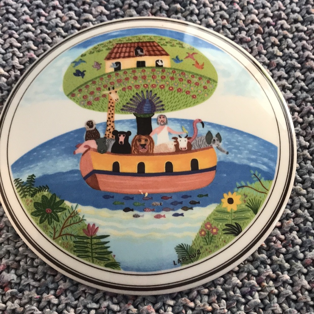 Villeroy & Boch Noah’s Arc Trinket Dish with Lid